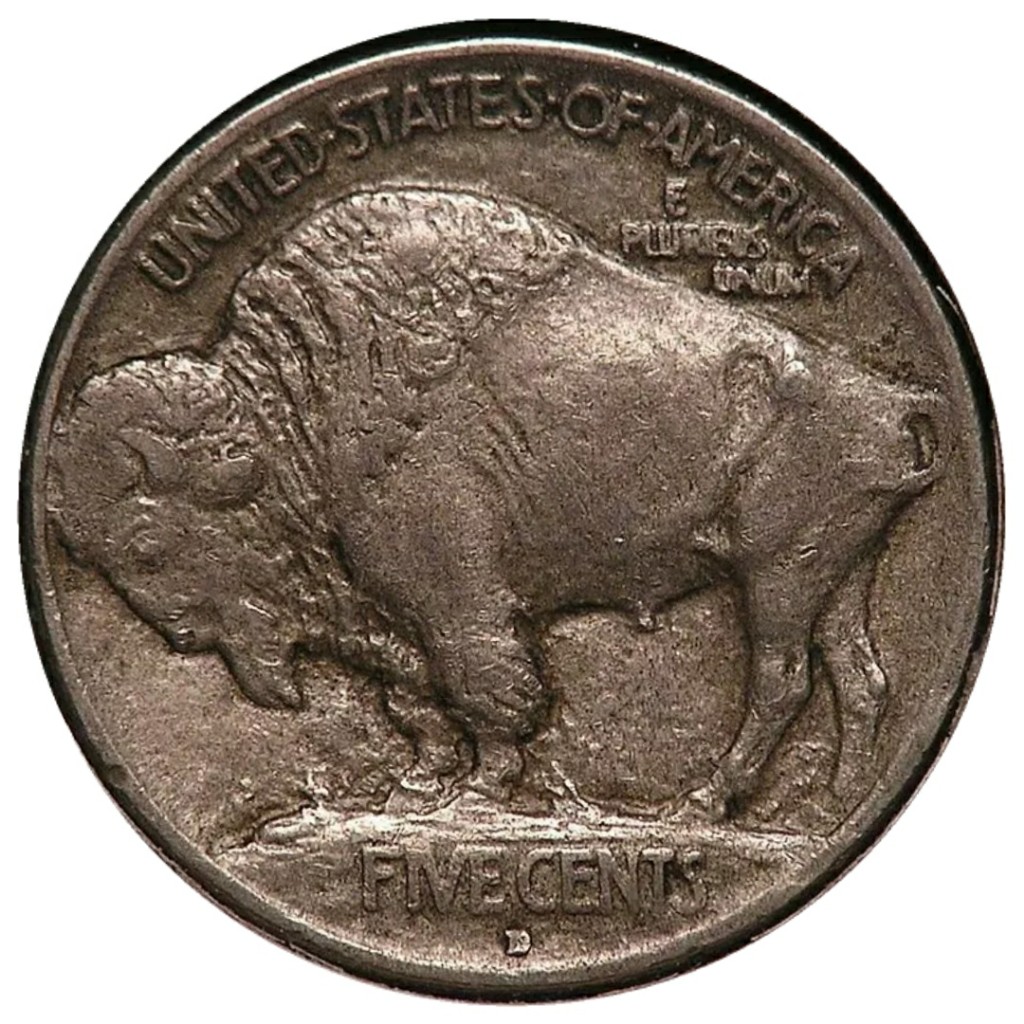1913-D-T1-5c-Buffalo-Nickel